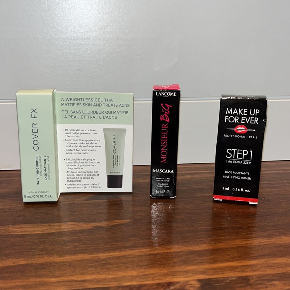 SOLD - 🌺5x$25- Cover FX, Lancôme & Makeup Forever